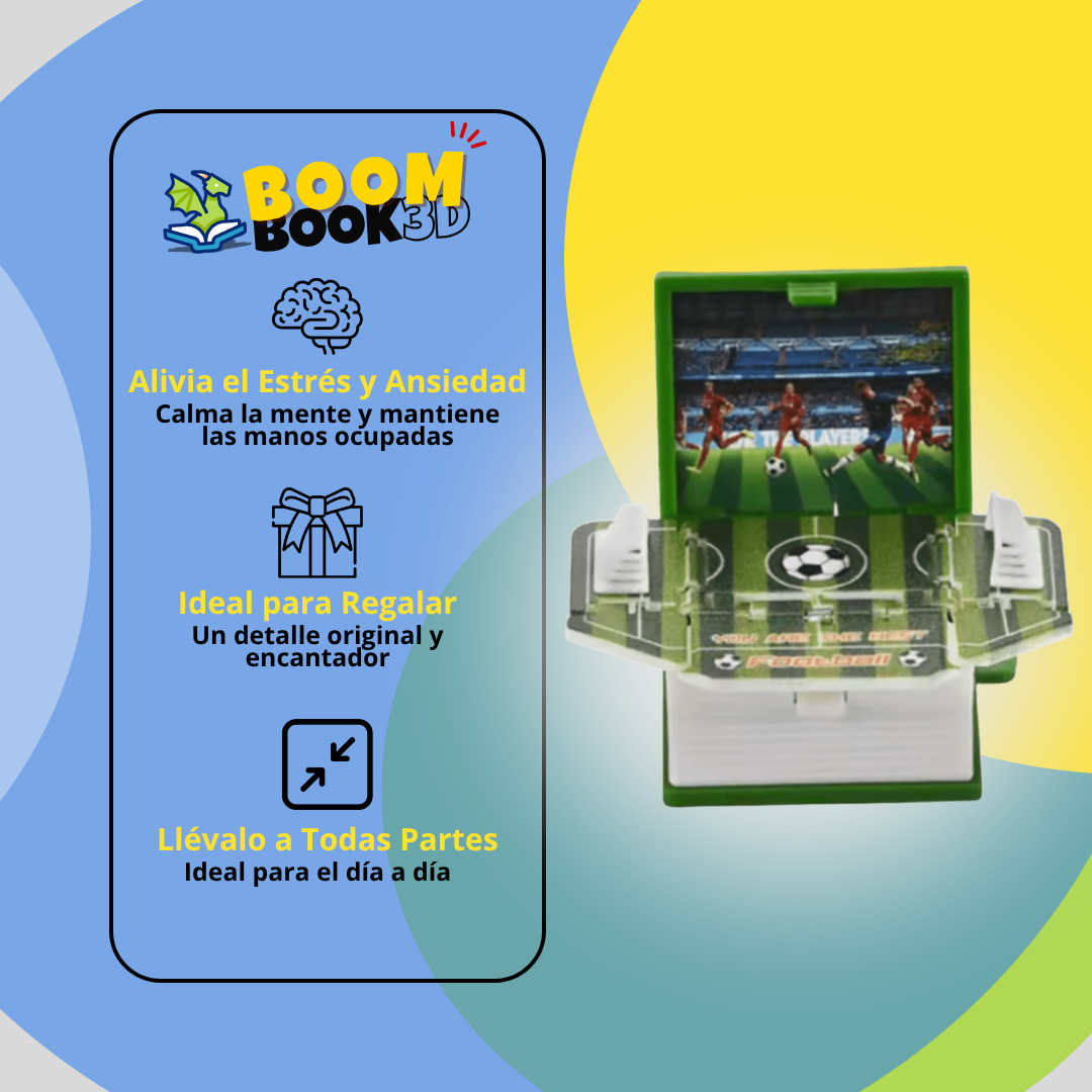 Llavero de Mini Libro 3D