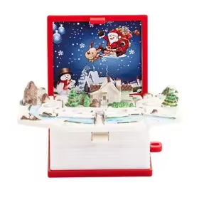 Llavero de Mini Libro 3D